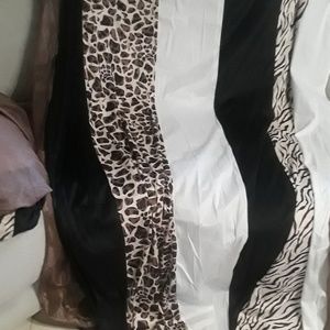 Leopard curtains
